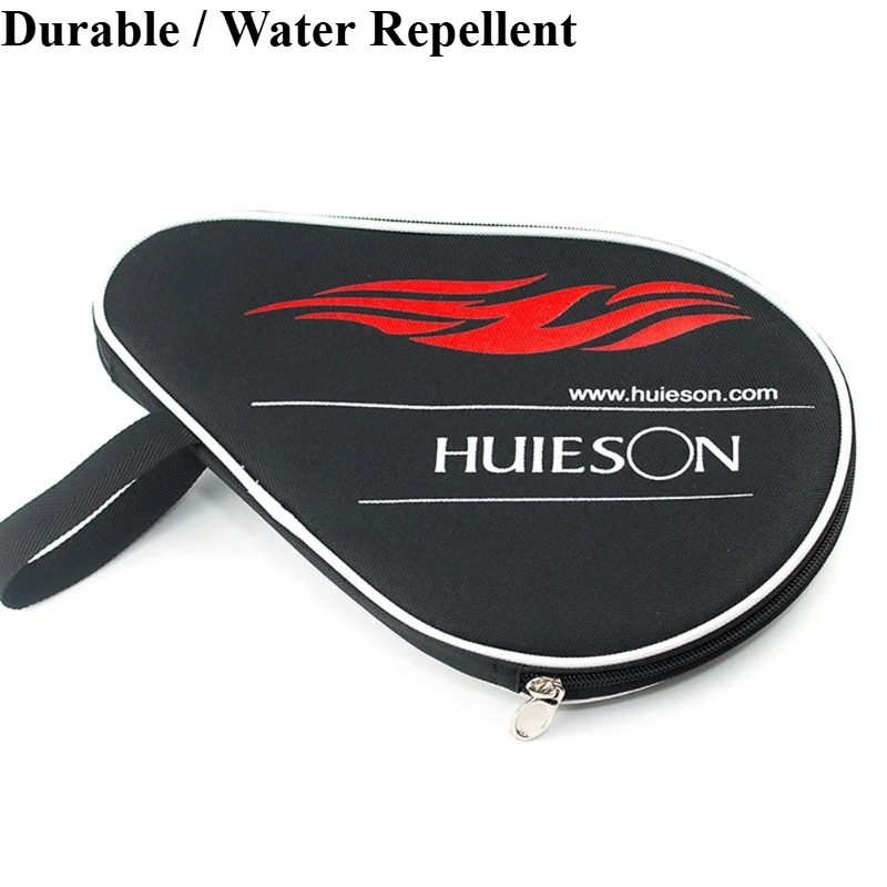 Table Tennis Hong Kong - กระเป๋าใส่ไม้ปิงปองแบบพกพา ซับแรงกระแทก ป้องกันไม้ปิงปอง กันน้ำ ผ้าอ็อกซ์ฟอร์ด กระเป๋าเก็บของ