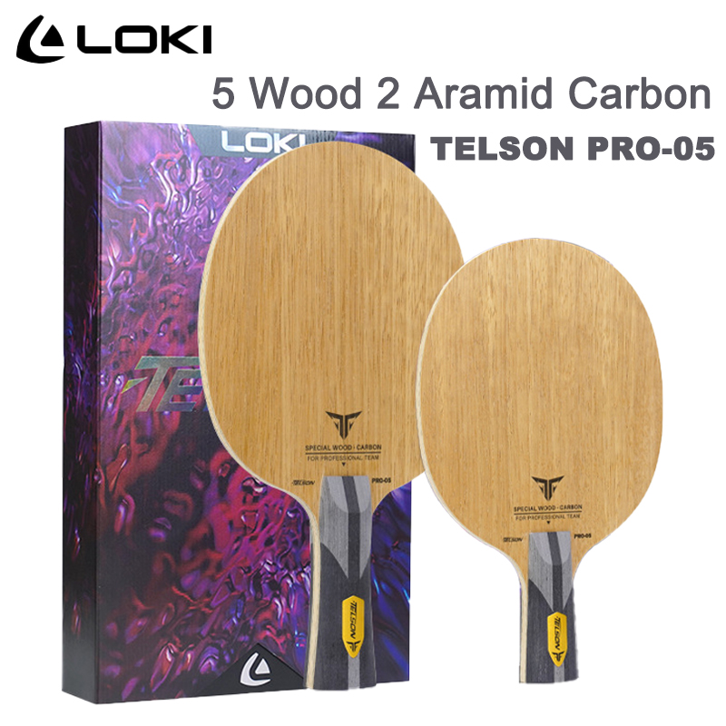 Table Tennis Racket - ไม้ปิงปอง LOKI TELSON PRO-05 รุ่น 5
