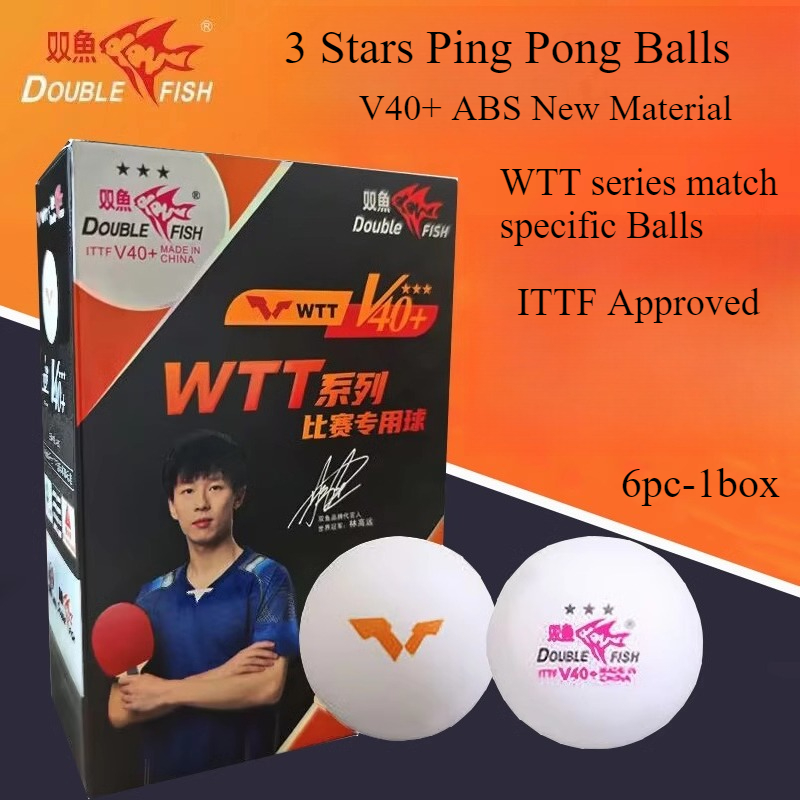 Donic Table Tennis Ball - 1/2/3 กล่องปลาคู่ 3 ดาว ITTF ลูกปิงปอง