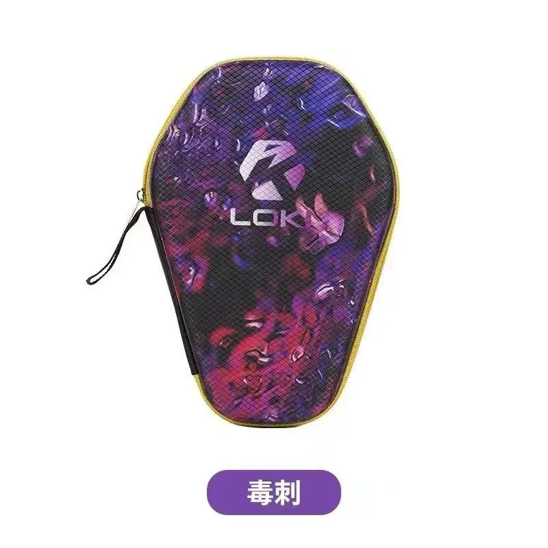 Table Tennis Hong Kong - LOKI กระเป๋าใส่ไม้ปิงปองลายมังกรแบบพกพาป้องกันไม้ปิงปองกระเป๋าเปลือกแข็ง