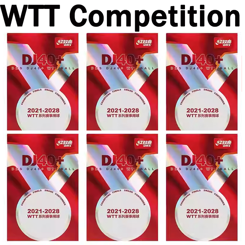 Donic Table Tennis Ball - ลูกปิงปอง DHS DJ40+ WTT 3 ดาว