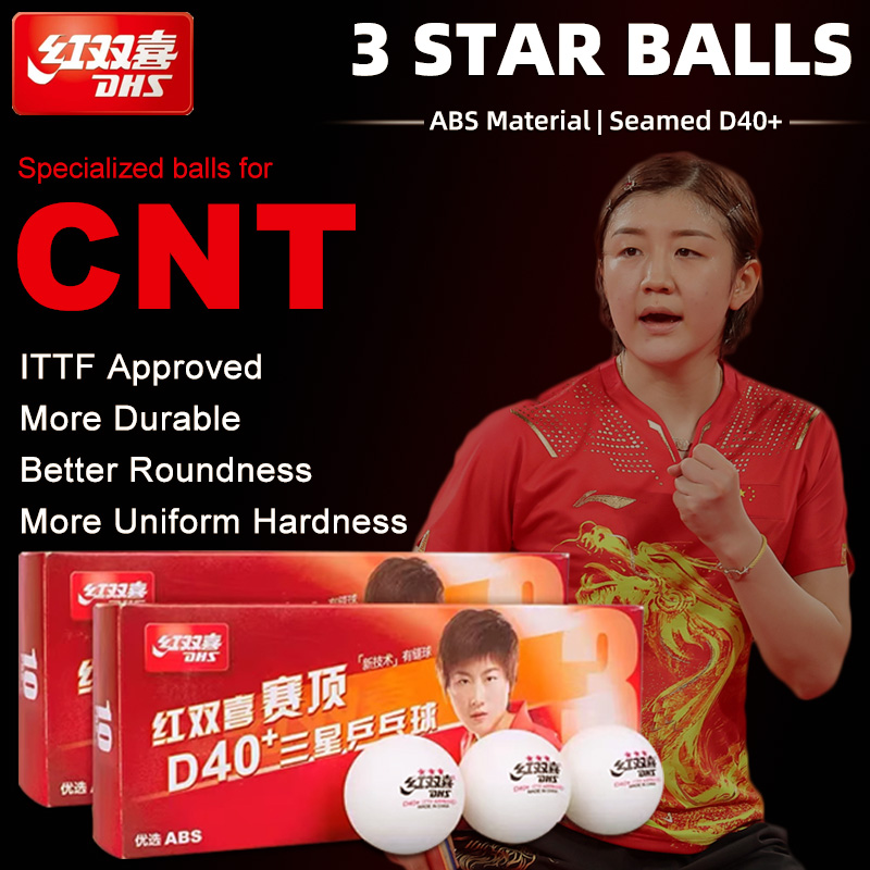 Donic Table Tennis Ball - DHS D40 + DJ40 + ลูกปิงปอง