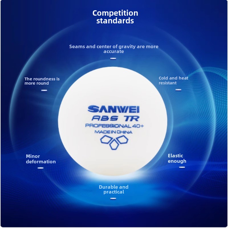 50 100 pcs Sanwei ใหม่วัสดุพลา - Table Tennis Video Game บทวิจารณ์และราคา