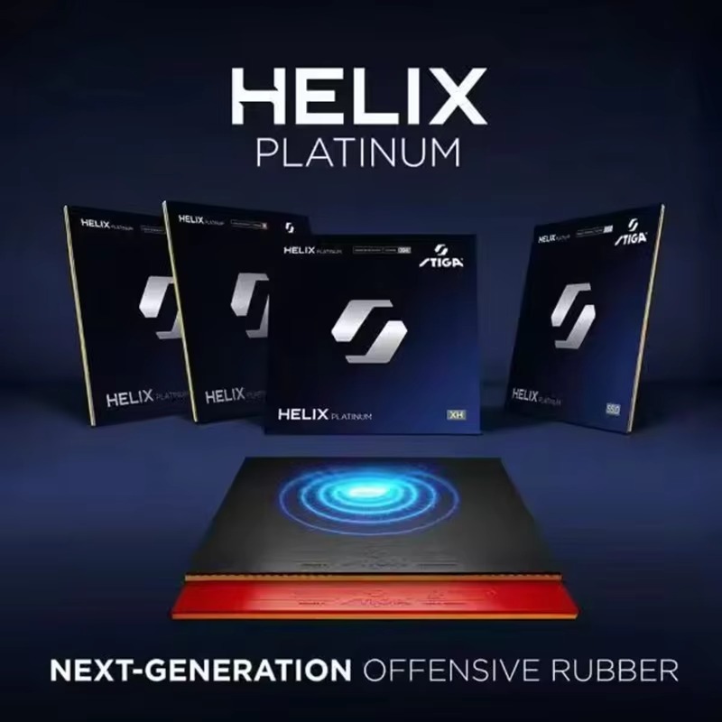 2026 STIGA HELIX แพลตตินั่มยาง - Table Tennis Elite บทวิจารณ์และราคา