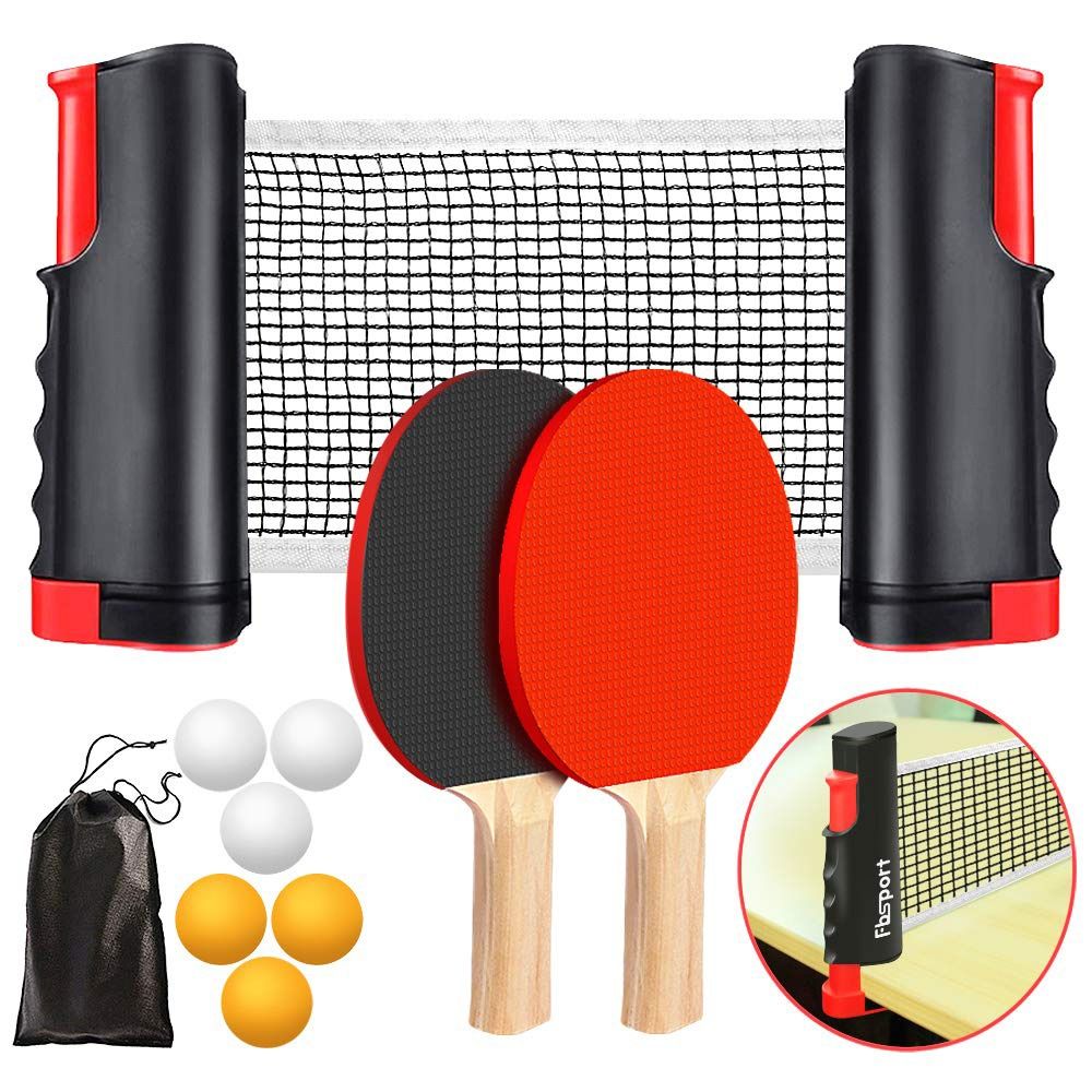 ชุดตาข่ายปิงปองแบบพับเก็บได้พร - Table Tennis Drawing บทวิจารณ์และราคา