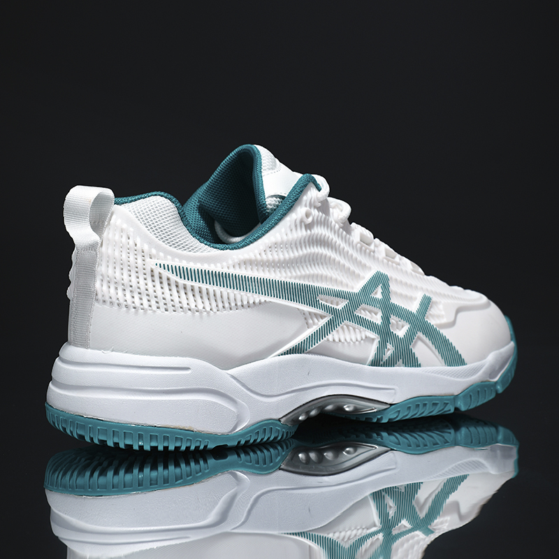 ผู้ชายผู้หญิงรองเท้าแบดมินตันร - Table Tennis Shoes Asics บทวิจารณ์และราคา