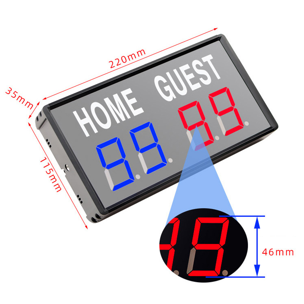 ป้ายบอกคะแนนอิเล็กทรอนิกส์ LED - Table Tennis Score บทวิจารณ์และราคา