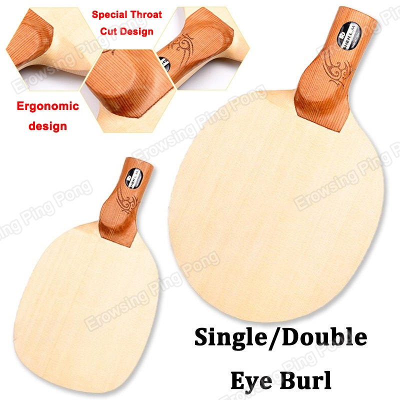 ไม้ปิงปองฮิโนกิ 1 ชั้น แบบจับส - Table Tennis Racket บทวิจารณ์และราคา