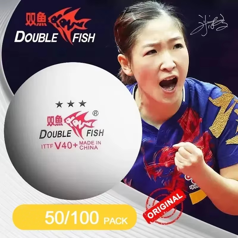 V40ปลาคู่ + ลูกบอลปิงปอง3ดาวทำ - Donic Table Tennis Ball บทวิจารณ์และราคา