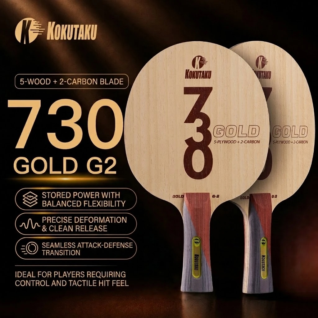 ไม้ปิงปอง Kokutaku รุ่น FL 730 - Table Tennis Racket บทวิจารณ์และราคา