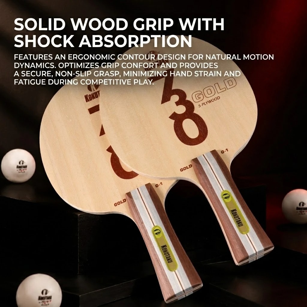 ไม้ปิงปอง Kokutaku รุ่น FL 730 - Table Tennis Racket บทวิจารณ์และราคา