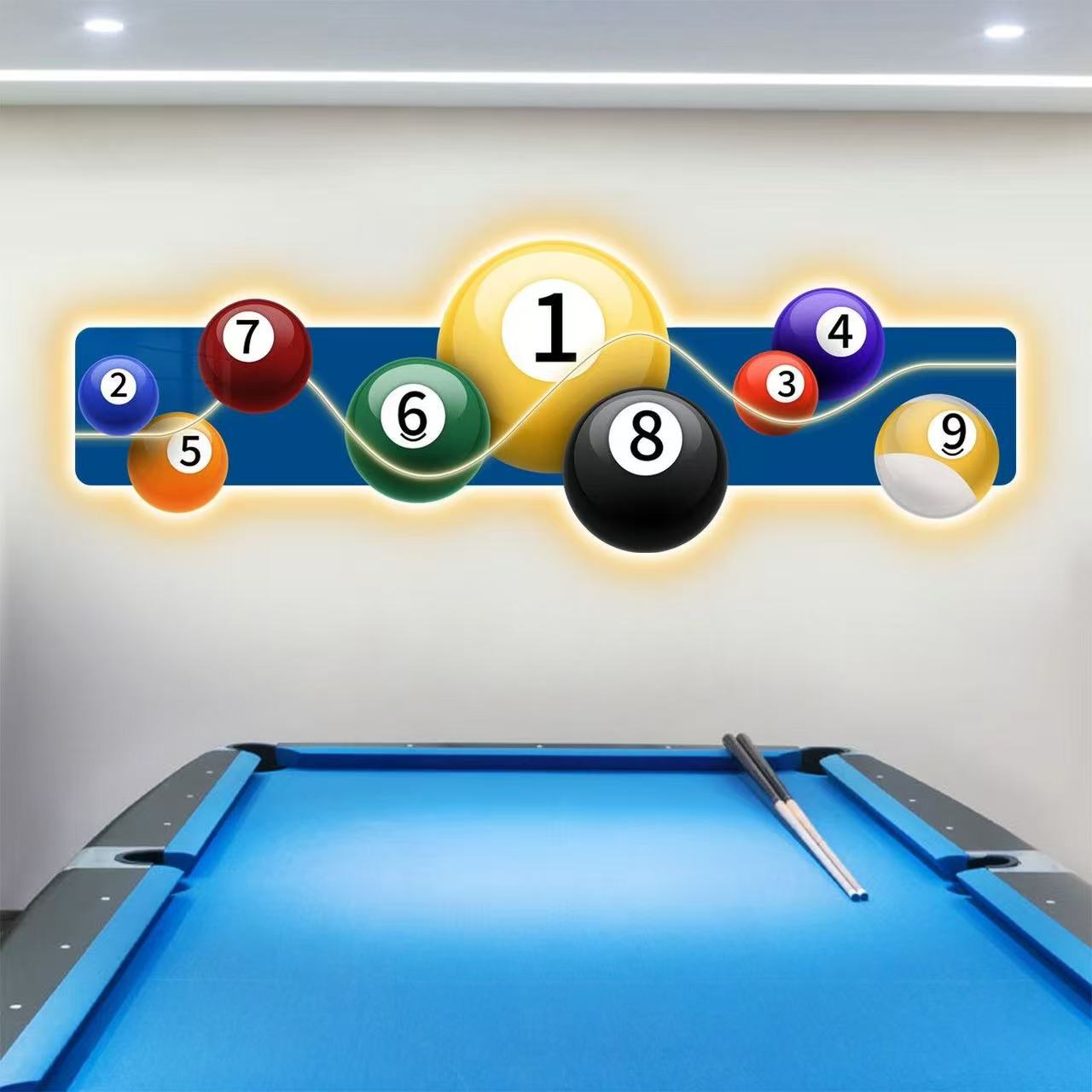 ภาพตกแต่งห้องบิลเลียด ภาพวาดเร - Hall Table Tennis บทวิจารณ์และราคา