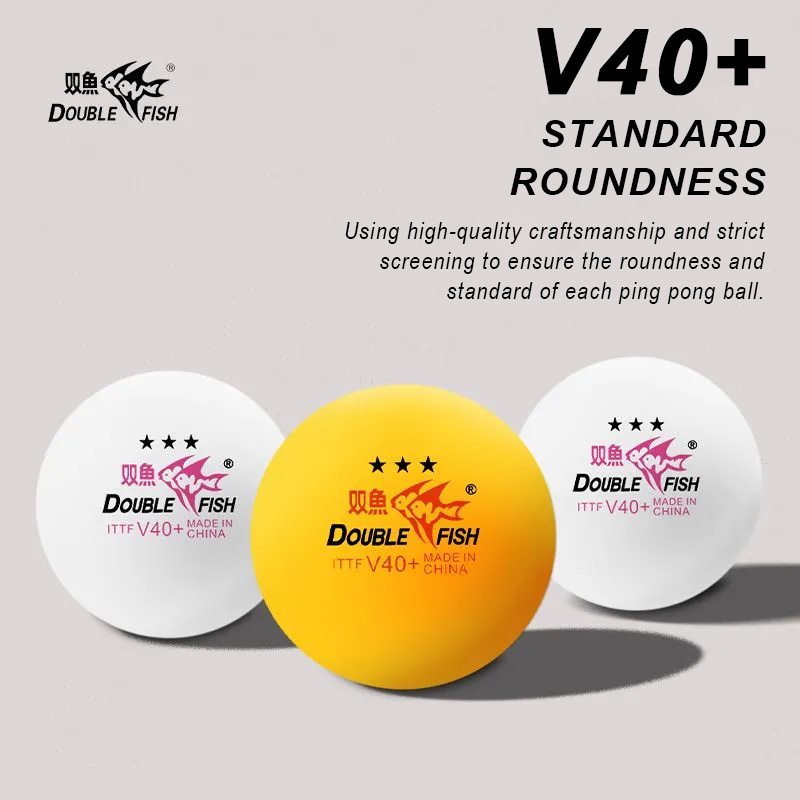ดับเบิ้ลฟิช 3 สตาร์ V40+ 30/50 - Donic Table Tennis Ball บทวิจารณ์และราคา