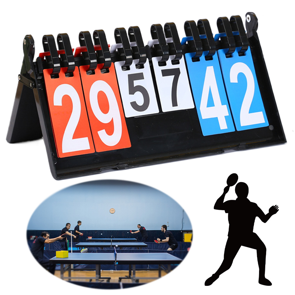 กระดานคะแนนกีฬาแบบตั้งโต๊ะ กระ - Table Tennis Score บทวิจารณ์และราคา
