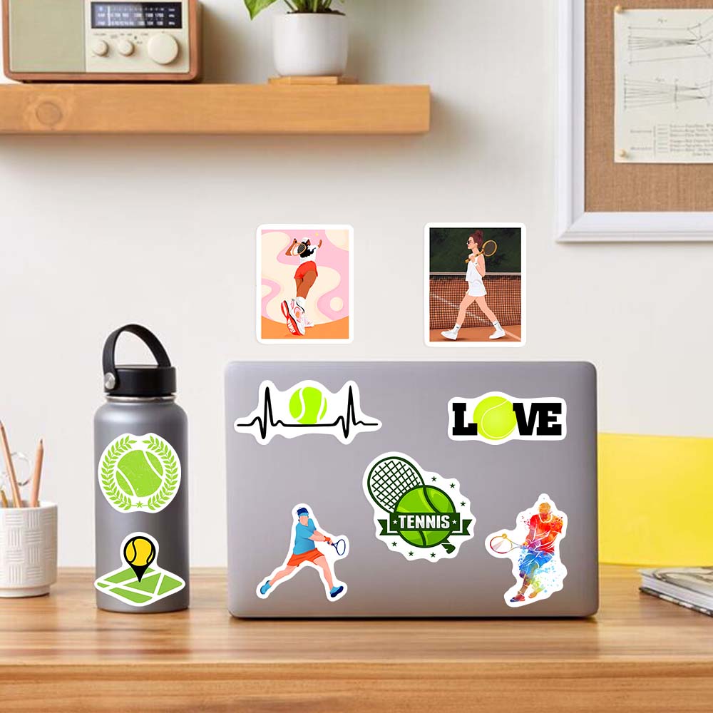 Cool เทนนิสกีฬาสติกเกอร์เด็ก D - Table Tennis Background บทวิจารณ์และราคา